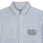 Camisa de algod&atilde;o &agrave;s riscas KENZO KIDS 
                    BOY