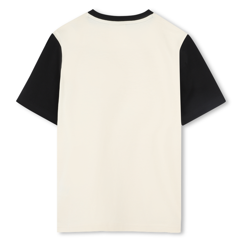 T-shirt algod&atilde;o multicolorida BOSS 
                        BOY