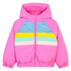 Blus&atilde;o multicolorido com capuz BILLIEBLUSH 
                    GIRL