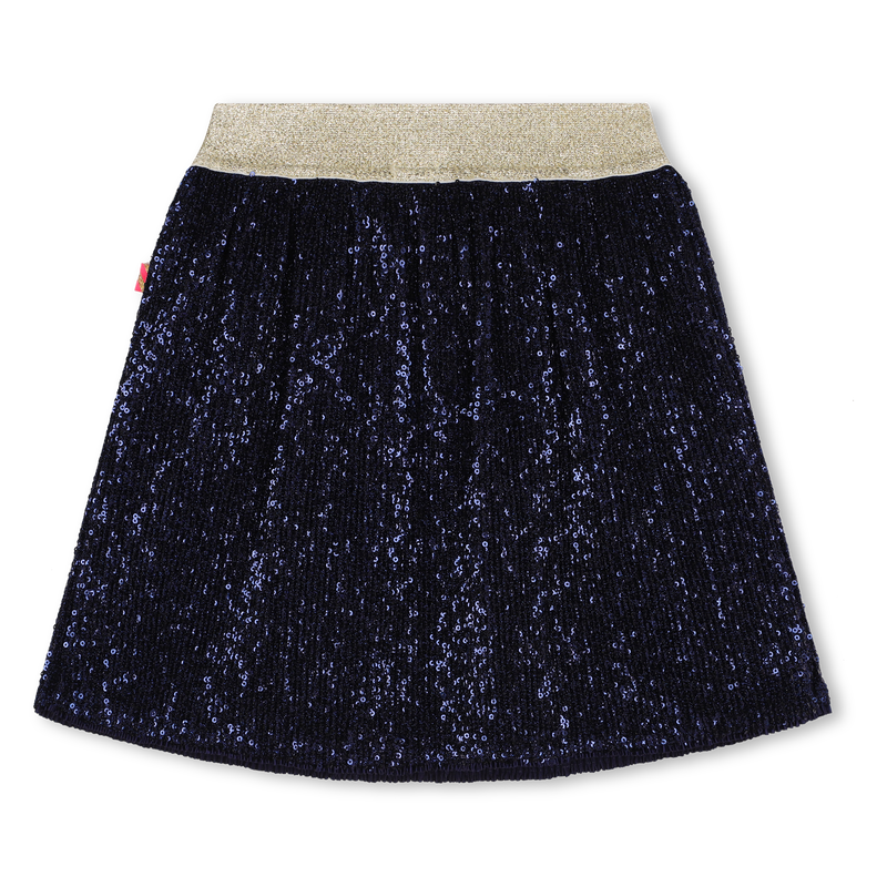 Saia plissada com lantejoulas BILLIEBLUSH 
                        GIRL