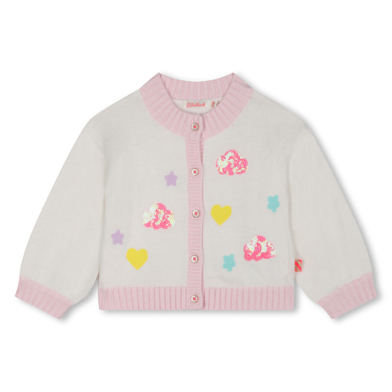 Sequin Knitted Cardigan BILLIEBLUSH 
                    GIRL