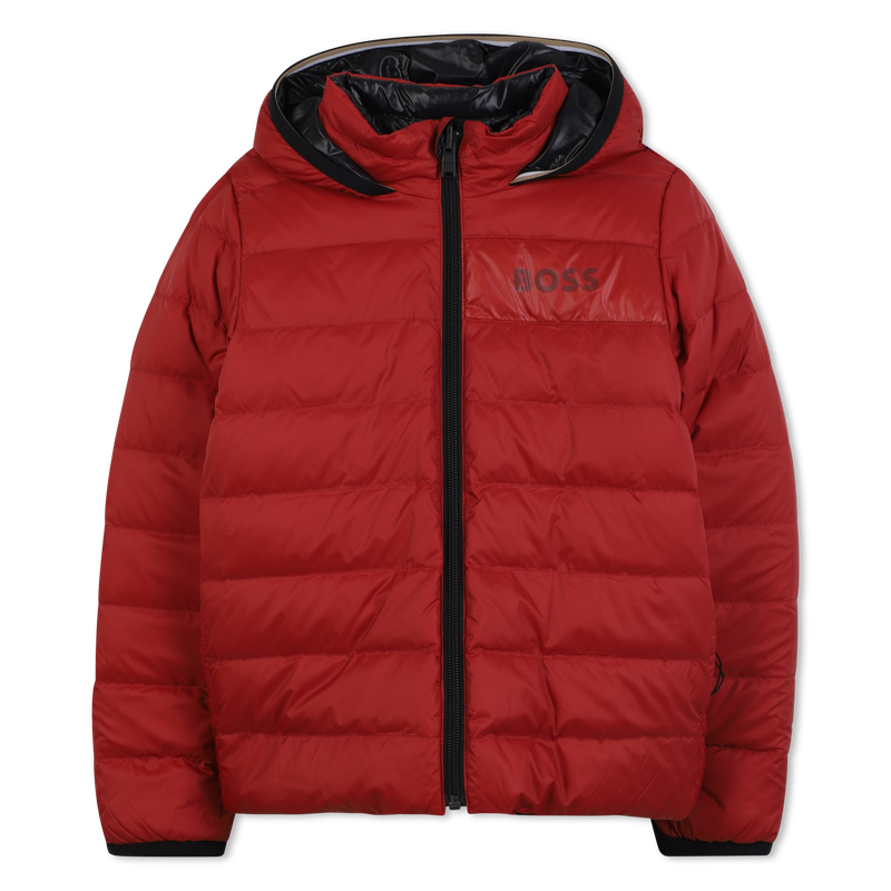 Jaqueta revers&iacute;vel com capuz BOSS 
                        BOY