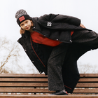 Gorro de malha jacquard HUGO 
                    GIRL