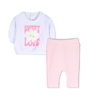 Conjunto de sweatshirts e leggings BILLIEBLUSH 
                    GIRL
