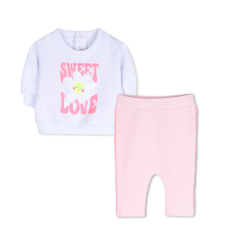 CONJUNTO DE SWEATSHIRTS E LEGGINGS BILLIEBLUSH 
                        GIRL