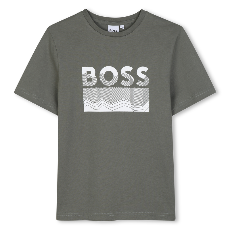 T-SHIRT DE MANGA CURTA BOSS 
                        BOY