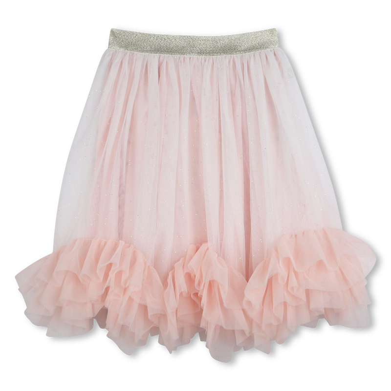 Saia de tule com folhos BILLIEBLUSH 
                        GIRL
