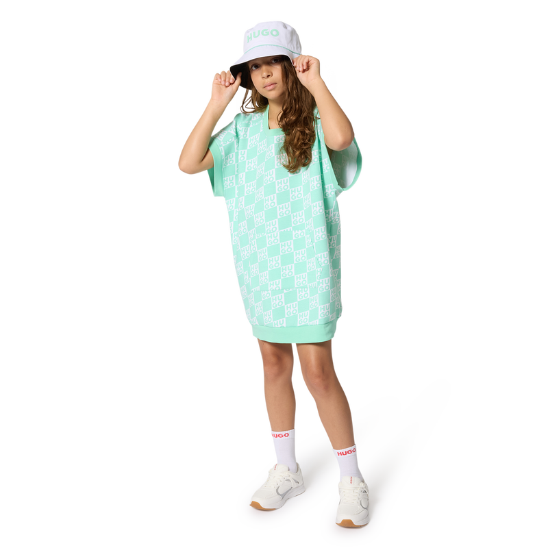 VESTIDO DE MANGA CURTA HUGO 
                        GIRL