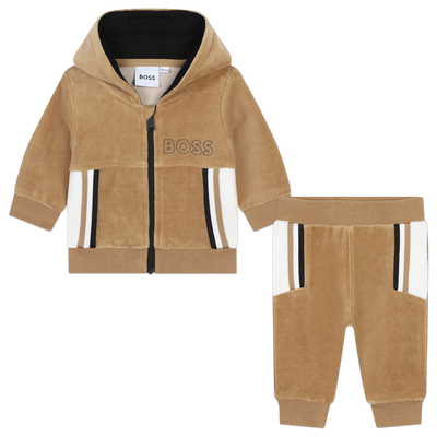 Conjunto de jogging em veludo BOSS UNISEX
