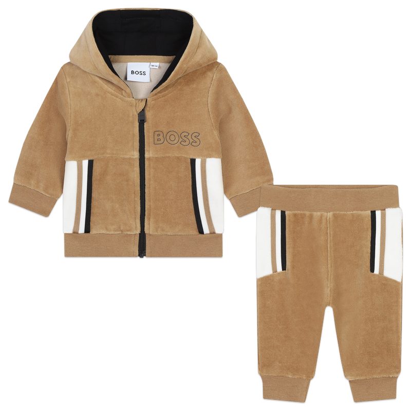 Conjunto de jogging em veludo BOSS 
                        UNISEX