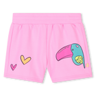Cal&ccedil;&otilde;es em molet&atilde;o com estampa BILLIEBLUSH 
                    GIRL