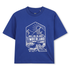 T-shirt de manga curta, AZUL EL&Eacute;CTRICO, hi-res