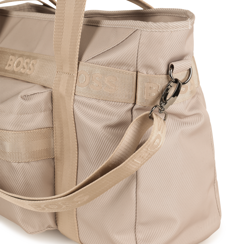 Saco muda-fraldas com fecho BOSS 
                        UNISEX
