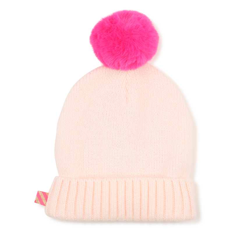 Gorro de malha com pompom BILLIEBLUSH 
                    GIRL