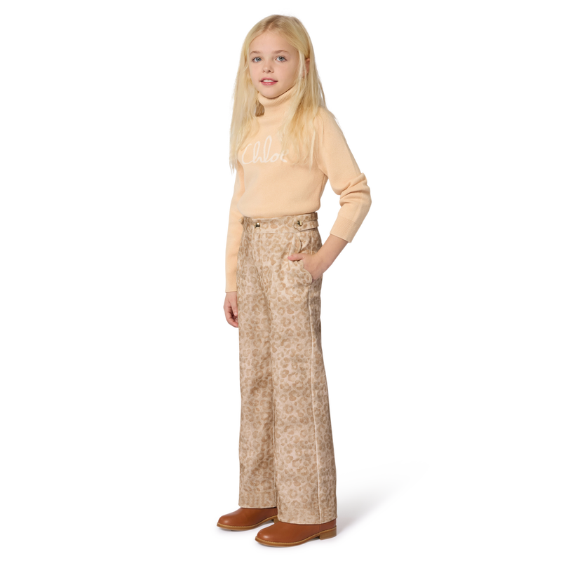 Camisola de gola alta de malha CHLOE 
                    GIRL