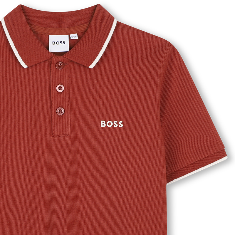 Polo de manga curta BOSS 
                        BOY