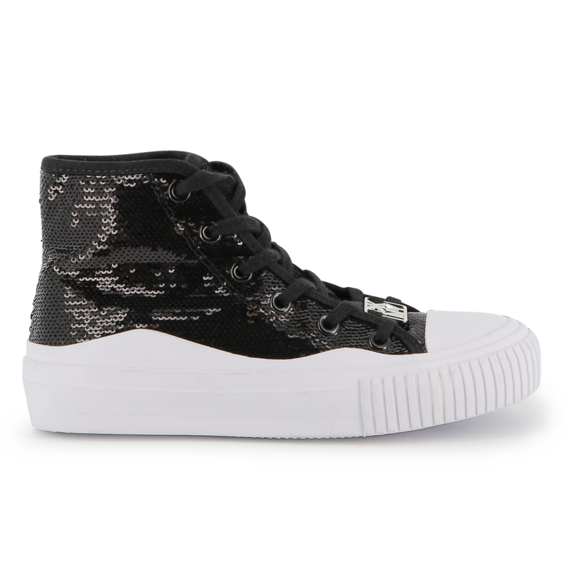 Tênis de cano alto DKNY 
                    GIRL