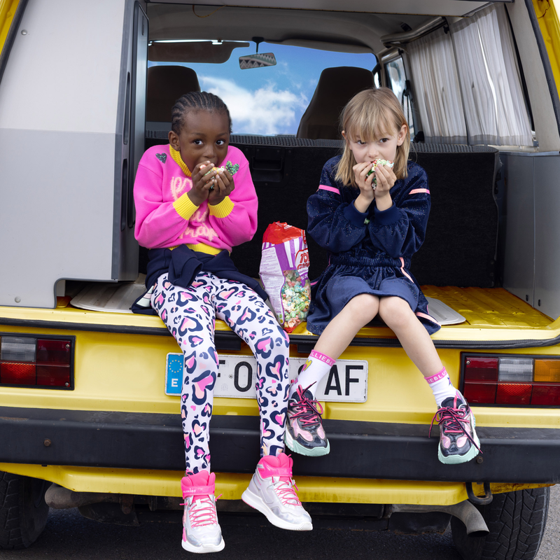 Leggings com estampado de leopardo BILLIEBLUSH 
                        GIRL