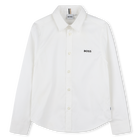 Camisa manga comprida algod&atilde;o BOSS 
                    BOY