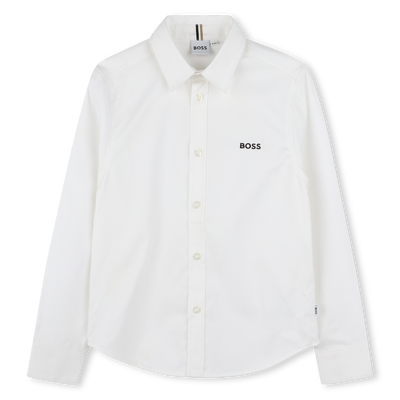 Camisa manga comprida algod&atilde;o BOSS BOY