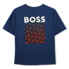 T-SHIRT MANGAS CURTAS BOSS 
                    MENINO