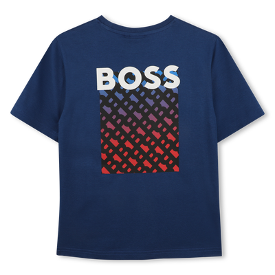 T-SHIRT MANGAS CURTAS BOSS MENINO