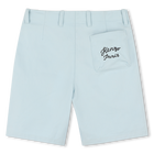 Bermudas com bordado KENZO KIDS 
                    BOY