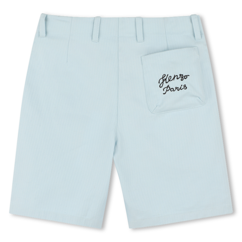 Bermudas com bordado KENZO KIDS 
                        BOY