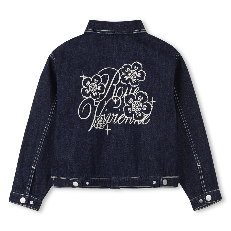 Jaqueta jeans KENZO KIDS 
                    GIRL