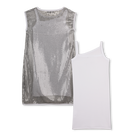 Vestido de manga curta DKNY 
                    GIRL