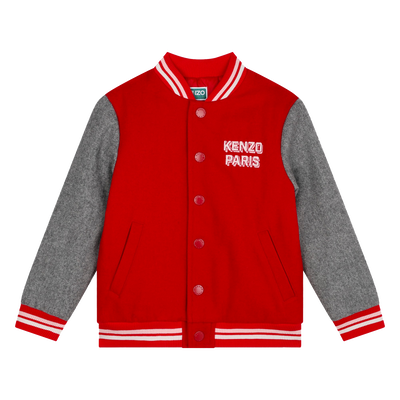 Blus&atilde;o de l&atilde; bordado KENZO KIDS GIRL