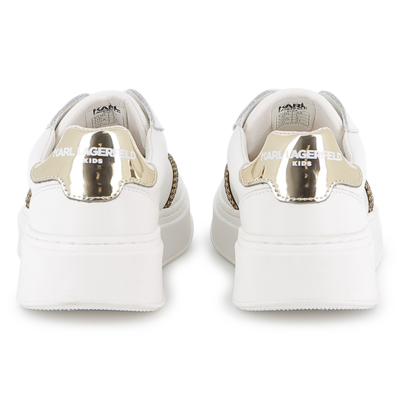 Tênis de cano baixo com cadarço KARL LAGERFELD KIDS 
                    GIRL