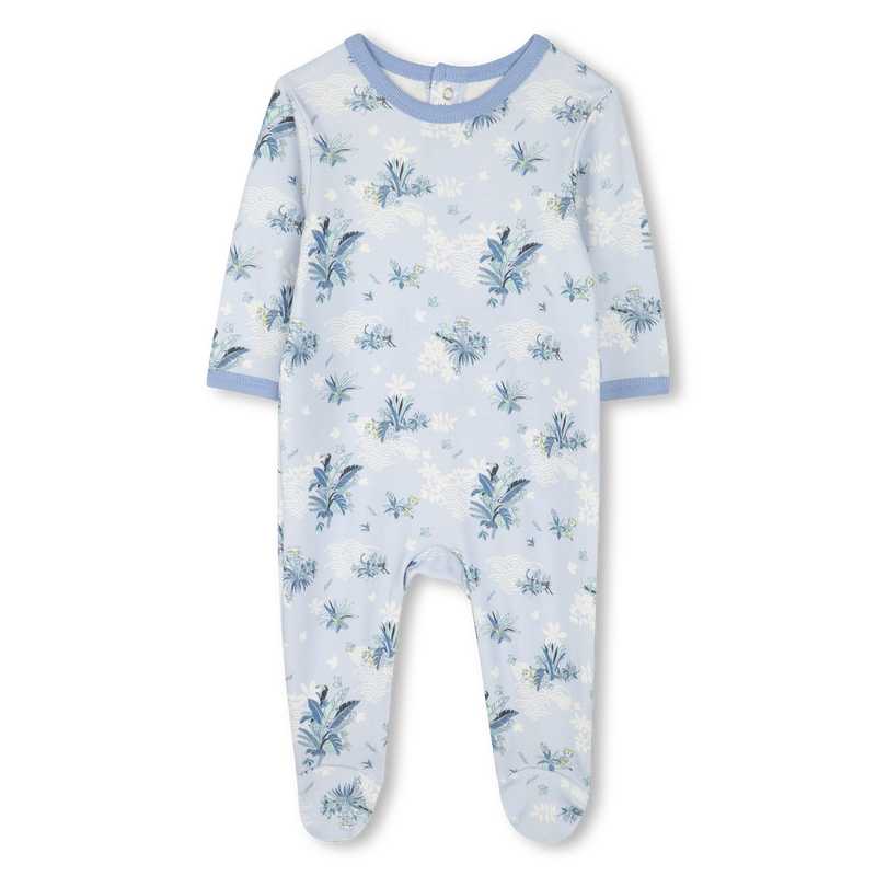 Pijama, babete e gorro algod&atilde;o KENZO KIDS 
                        BOY