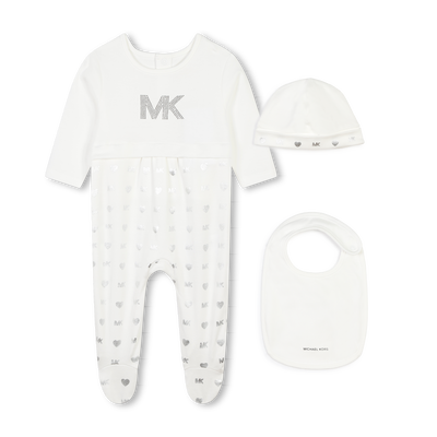 Pijama, gorro e babete algod&atilde;o MICHAEL KORS GIRL