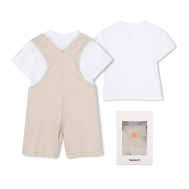 CONJUNTO DE MACAC&Otilde;ES E T-SHIRTS TIMBERLAND 
                        BOY