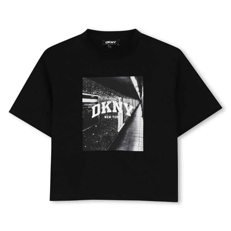 Camiseta de mangas curtas DKNY 
                        GIRL