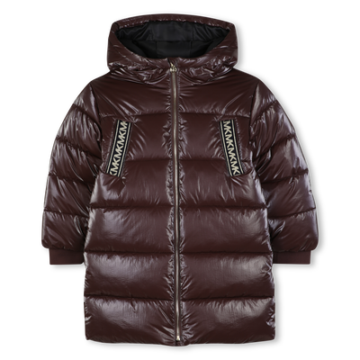 Casaco acolchoado com capuz MICHAEL KORS GIRL