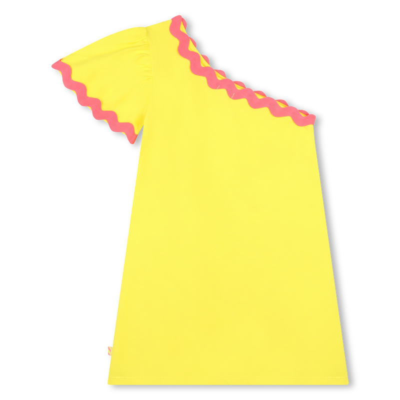 Vestido evasé com folhos BILLIEBLUSH 
                    GIRL