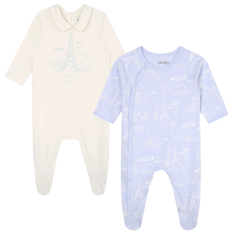 LOTE DE 2 PIJAMA KENZO KIDS 
                    UNISEX