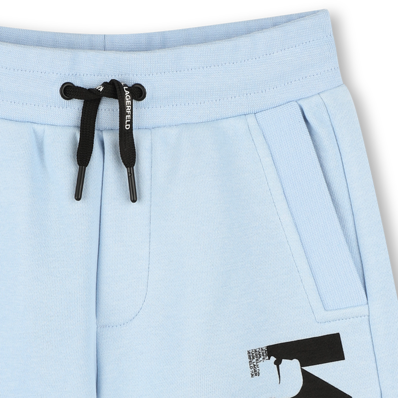 Bermuda de algod&atilde;o KARL LAGERFELD KIDS 
                        BOY