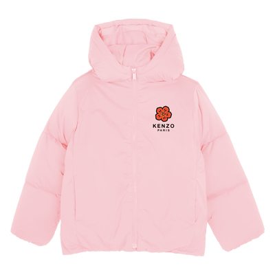 Casaco acolchoado com capuz KENZO KIDS UNISEX