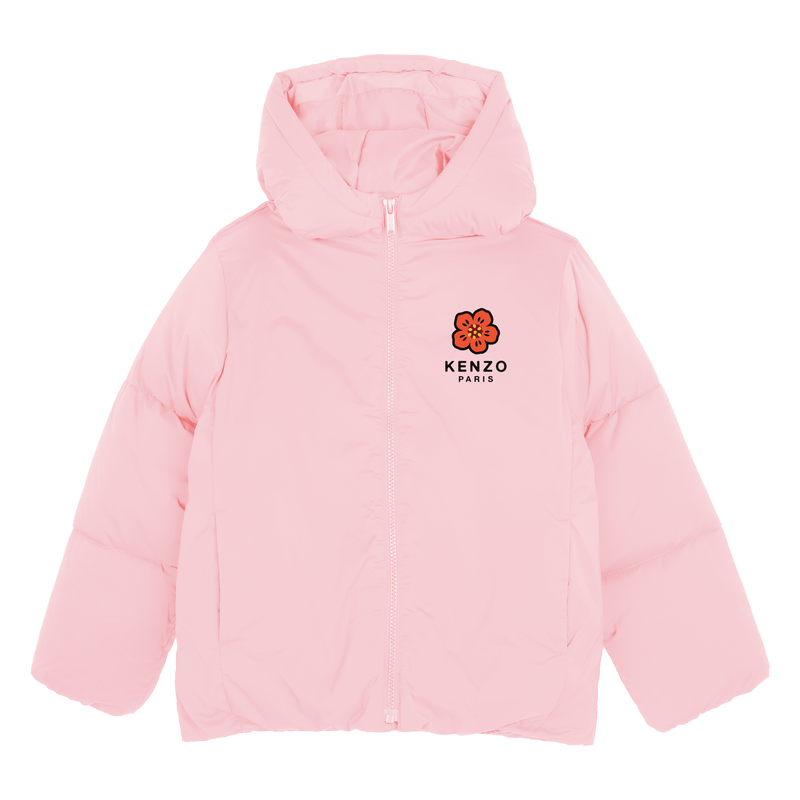 Casaco acolchoado com capuz KENZO KIDS 
                        UNISEX
