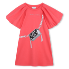 Vestido de mangas curtas MARC JACOBS 
                    MENINA