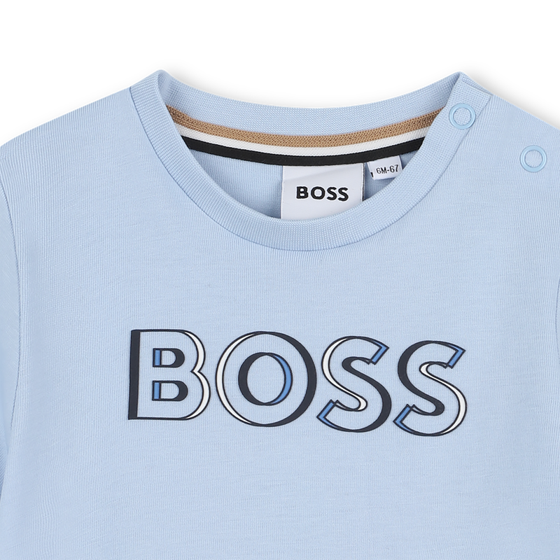T-shirt de mangas curtas BOSS 
                        BOY