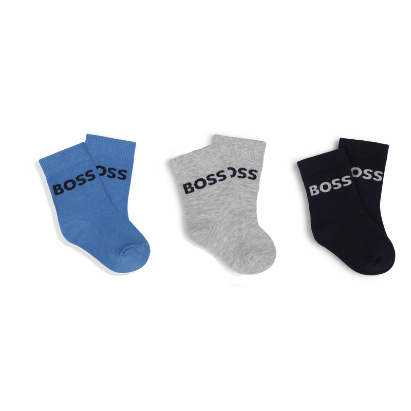 Lote de 3 pares de meias BOSS 
                        BOY