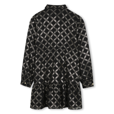 Vestido de poliéster de manga comprida MICHAEL KORS GIRL