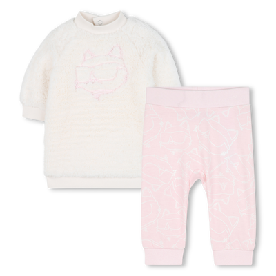 Conjunto de vestido + cueca boxer KARL LAGERFELD KIDS GIRL