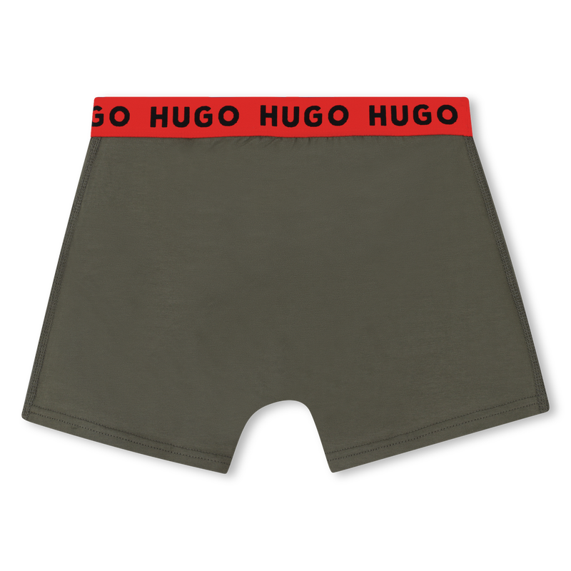 Pack de 2 cuecas boxer HUGO 
                    BOY
