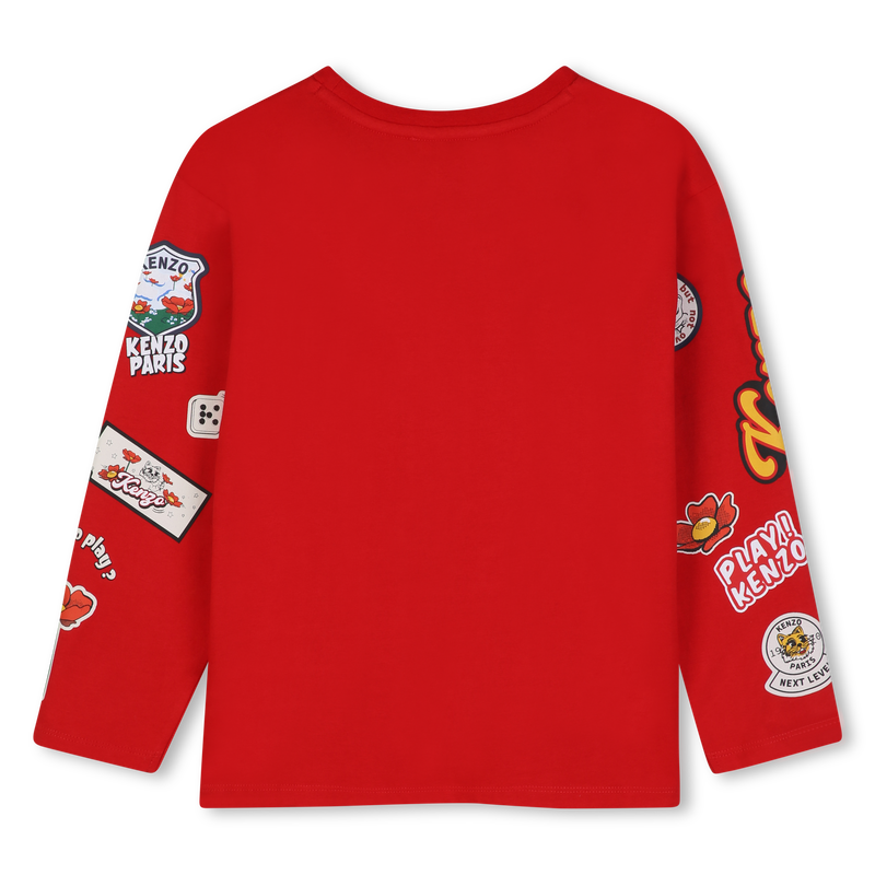 Camiseta de manga longa KENZO KIDS 
                        GIRL