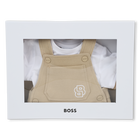 Conjunto de t-shirt e macac&atilde;o BOSS 
                    BOY